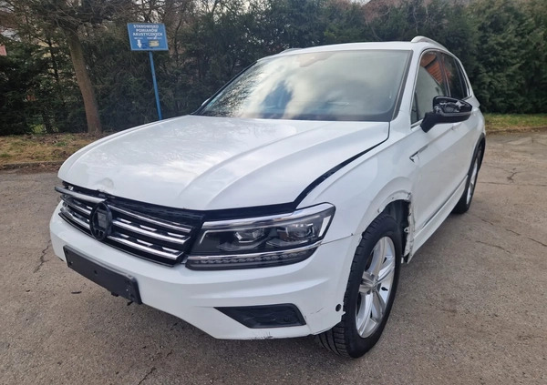 Volkswagen Tiguan cena 55900 przebieg: 110000, rok produkcji 2017 z Chodzież małe 407